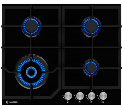 Газовая поверхность HAUSLER HLS - S4BLGT2 ( стекло)