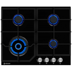 Газовая поверхность HAUSLER HLS - S4BLGT2 ( стекло)