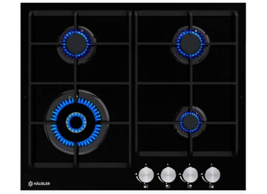 Газовая поверхность HAUSLER HLS - S4BLGT3 ( стекло)